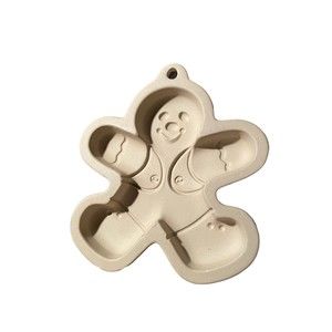 Vintage 1997 Gingerbread Cookie Mold Stoneware Wilton